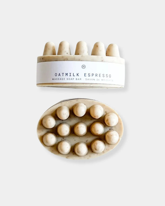 OATMILK ESPRESSO MASSAGE SOAP BAR | Stonewaters