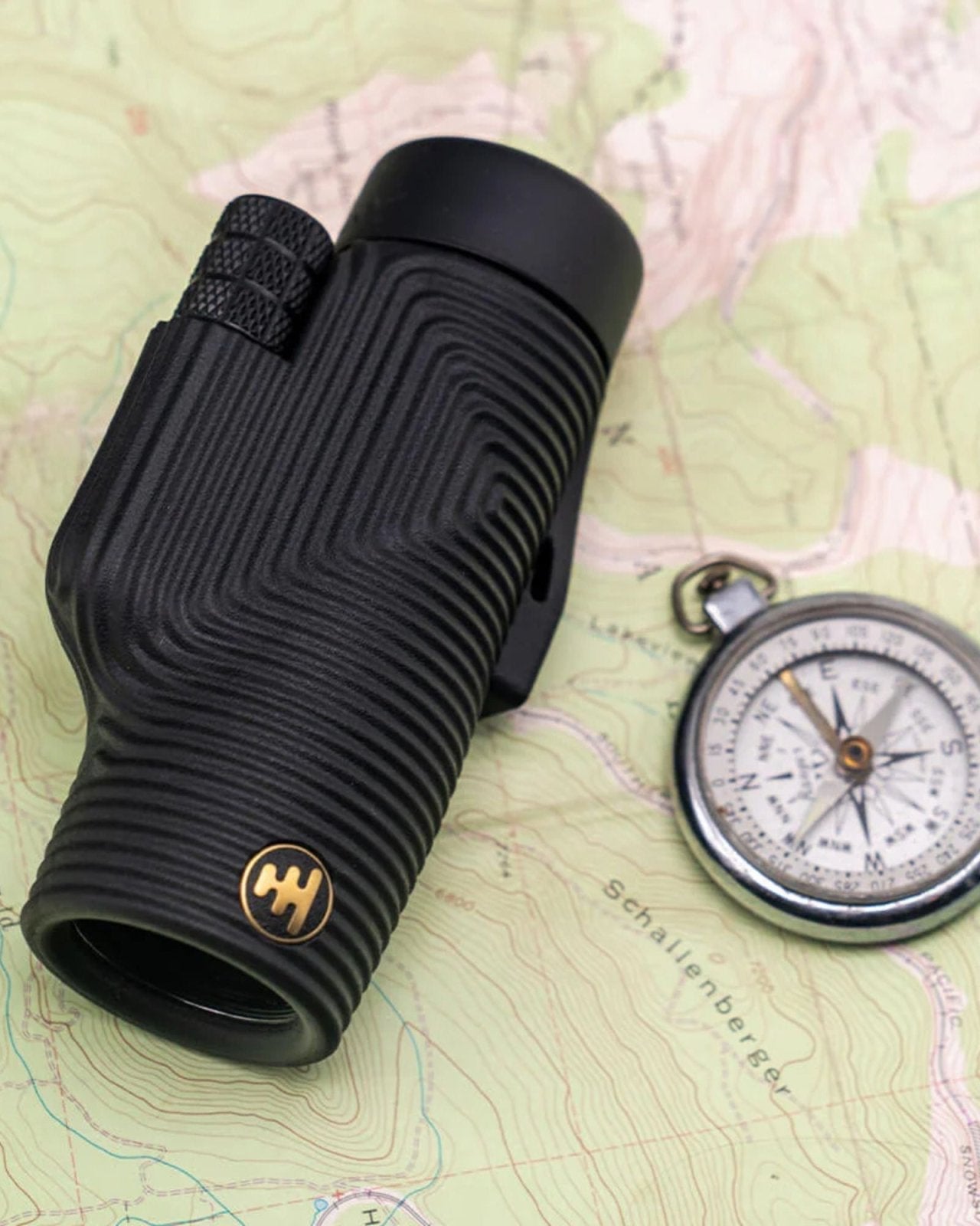 OBSIDIAN BLACK ZOOM TUBE 8X MONOCULAR TELESCOPE | Stonewaters