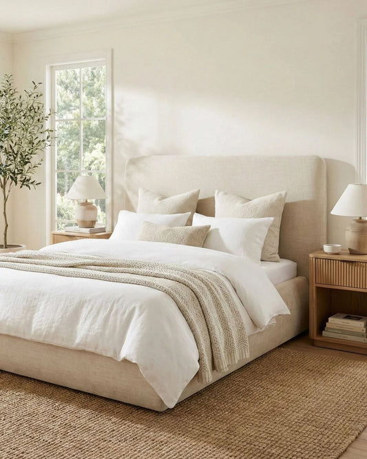 OCEANA BED - TAUPE | Stonewaters