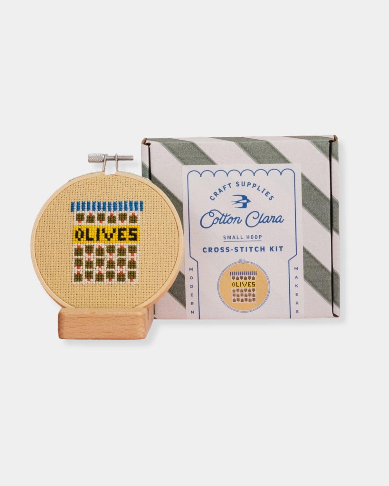 OLIVES CROSS STICH KIT | Stonewaters