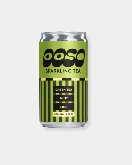 OOSO - GREEN TEA MINT LIME SPARKLING TEA | Stonewaters