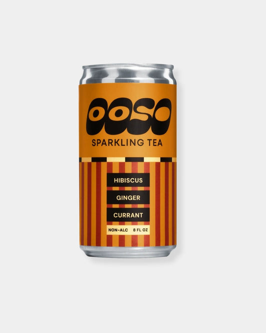 OOSO - HIBISCUS GINGER CURRANT SPARKLING TEA | Stonewaters