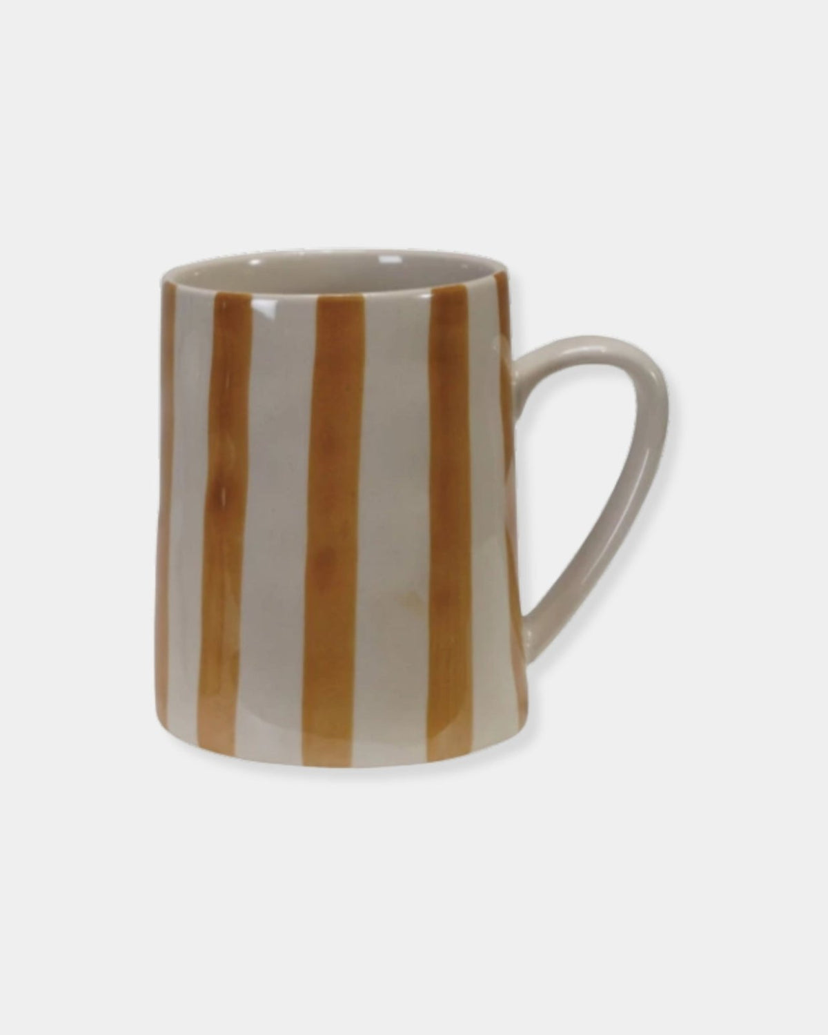 ORANGE STRIPED - 14oz MUG | Stonewaters