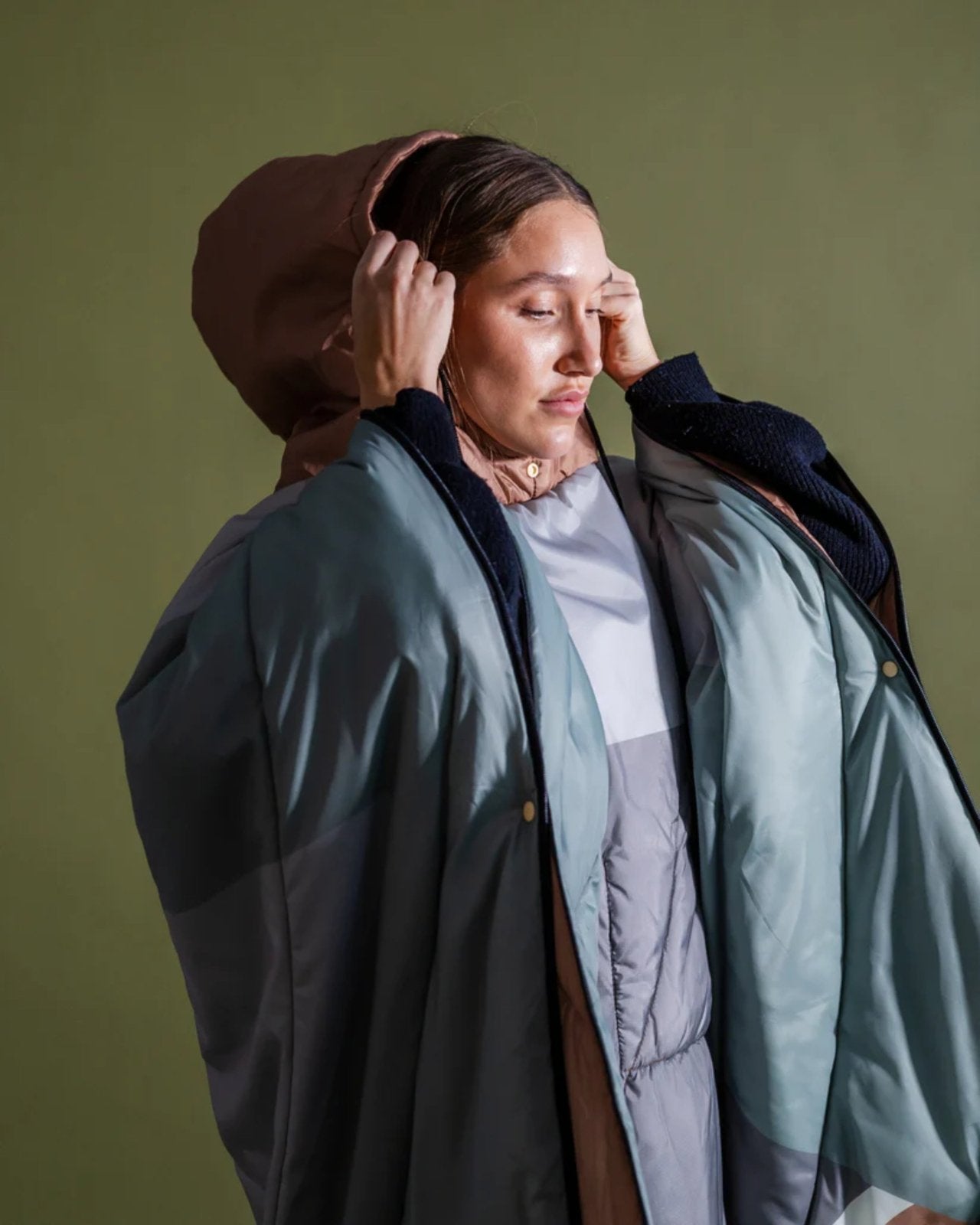 OREGON - BLANKET WITH HOOD PONCHO | Stonewaters