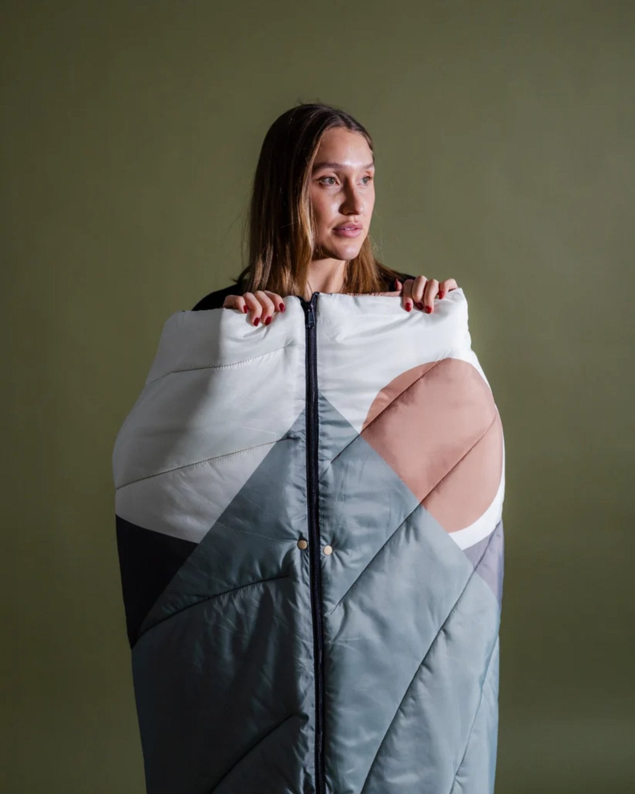 OREGON - BLANKET WITH HOOD PONCHO | Stonewaters