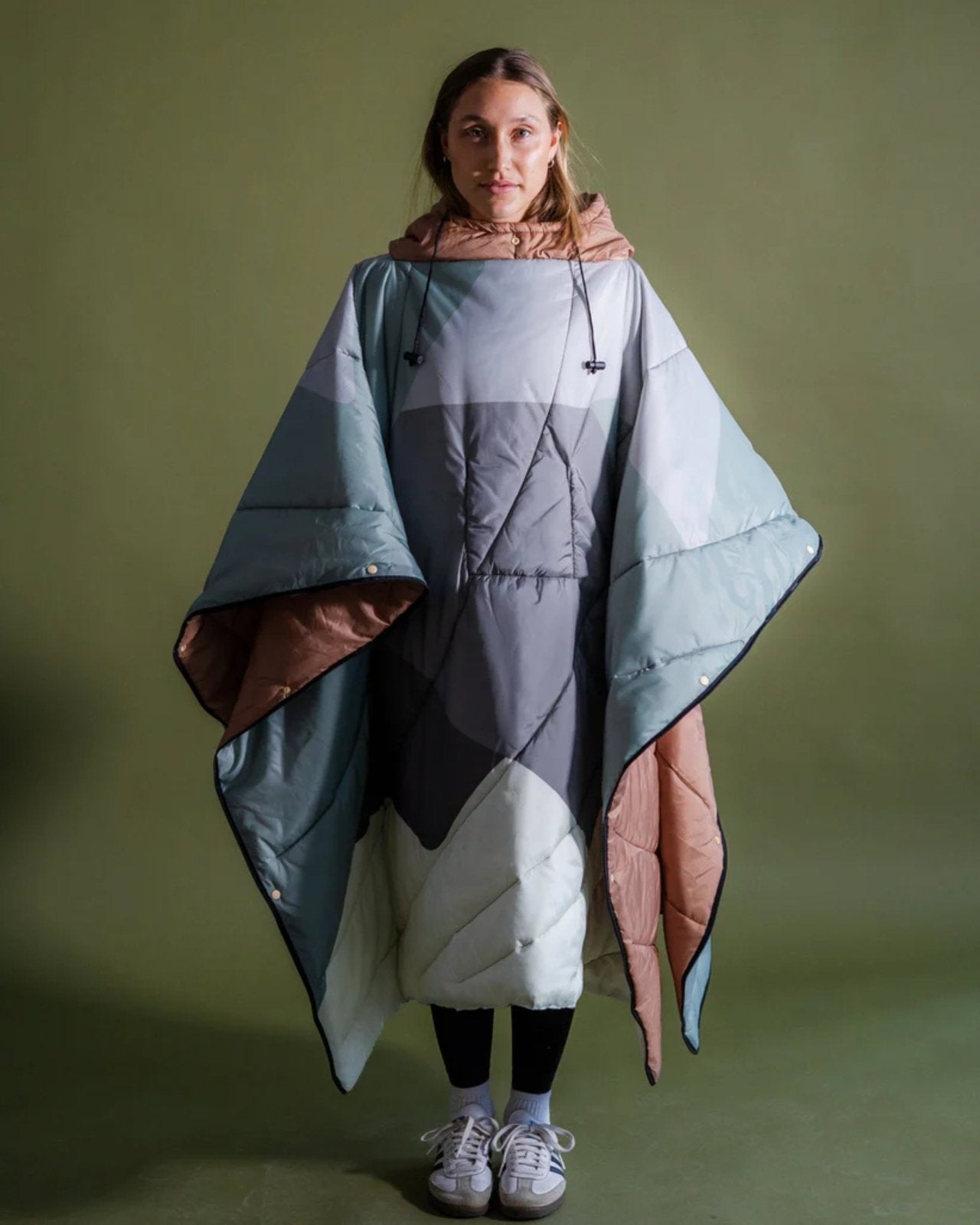 OREGON - BLANKET WITH HOOD PONCHO | Stonewaters