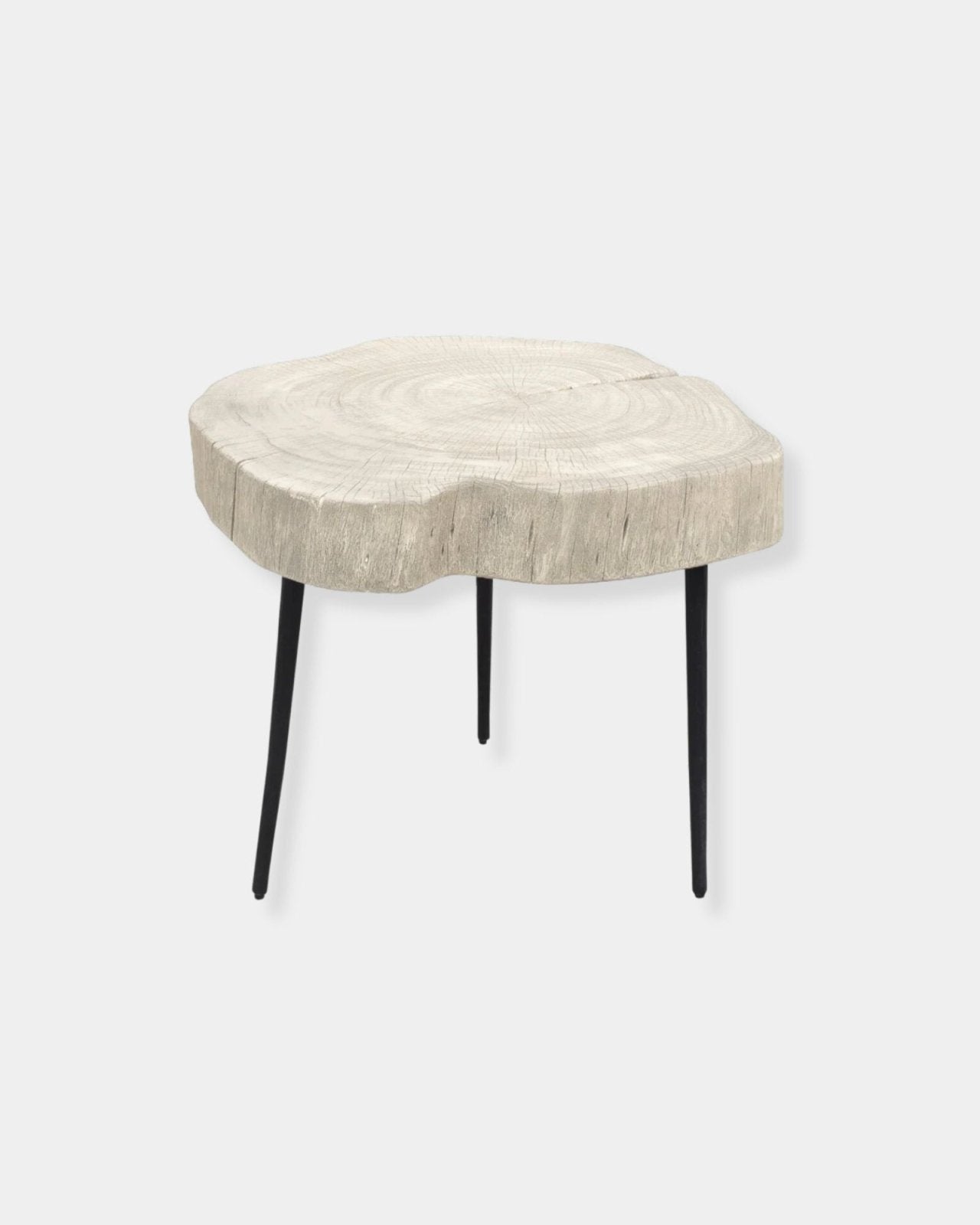 ORGANIC TRUNK SIDE TABLE | Stonewaters