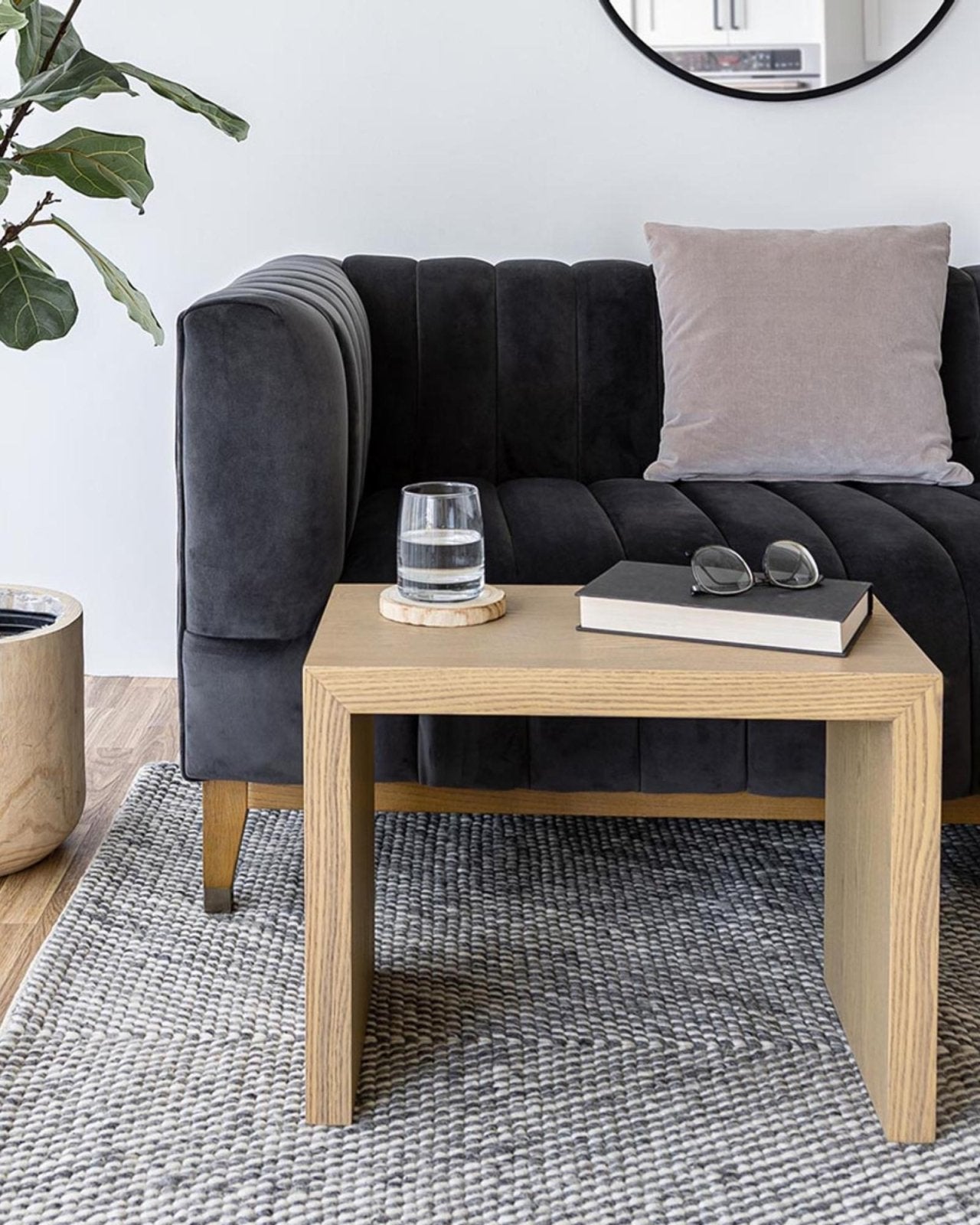 OSCAR C TABLE - LIGHT OAK | Stonewaters
