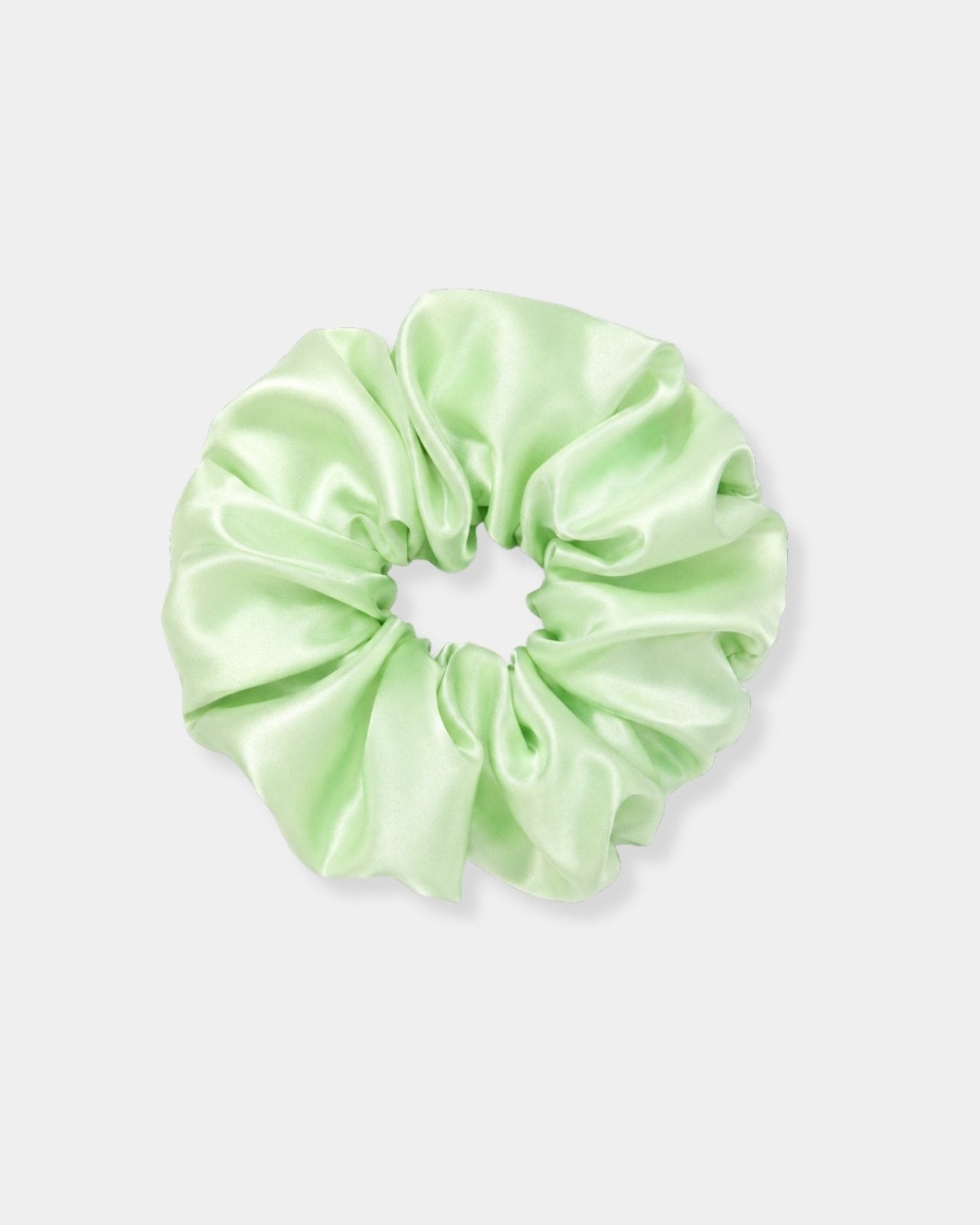 OVERSIZED SILK SCRUNCHIE - XLARGE MINT | Stonewaters