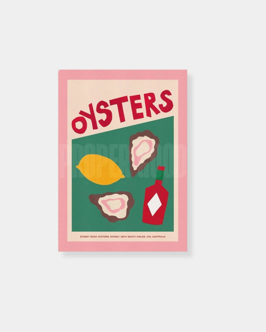 OYSTER - PRINT | Stonewaters