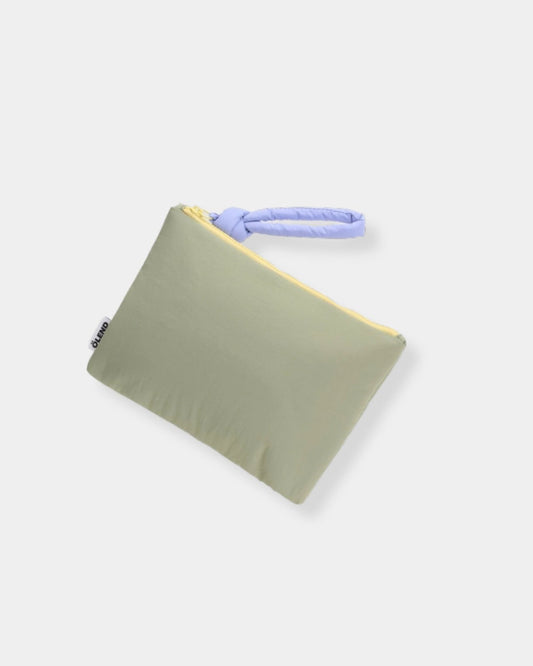 PADDED POUCH - SAGE + LILAC | Stonewaters