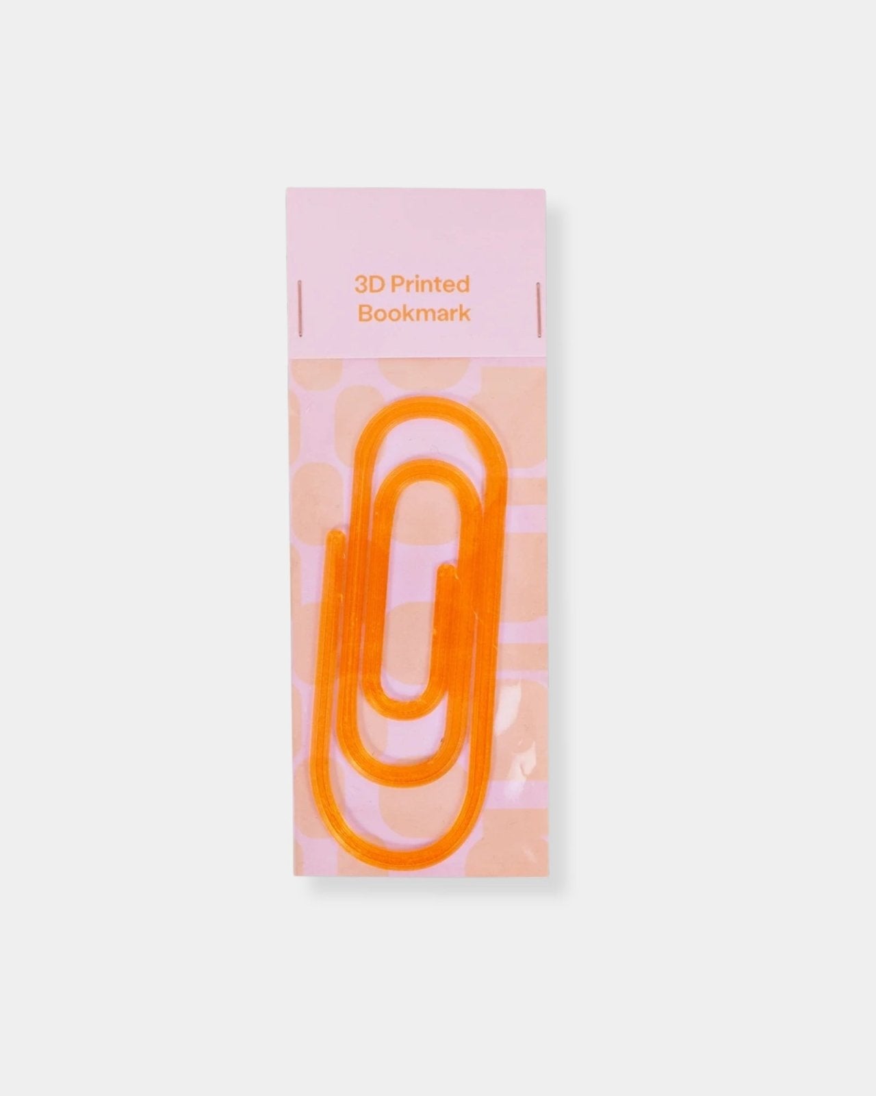 PAPERCLIP BOOKMARK - ORANGE | Stonewaters