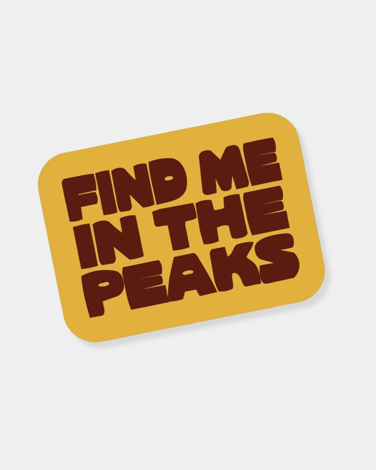 PEAK DISTRICT - STICKER | Stonewaters
