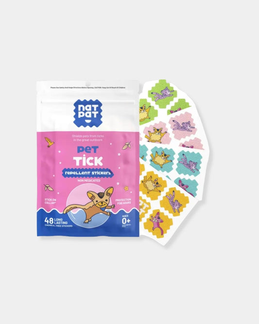 PET TICK PATCH: NATURAL INSECT REPELLENT STICKERS | Stonewaters