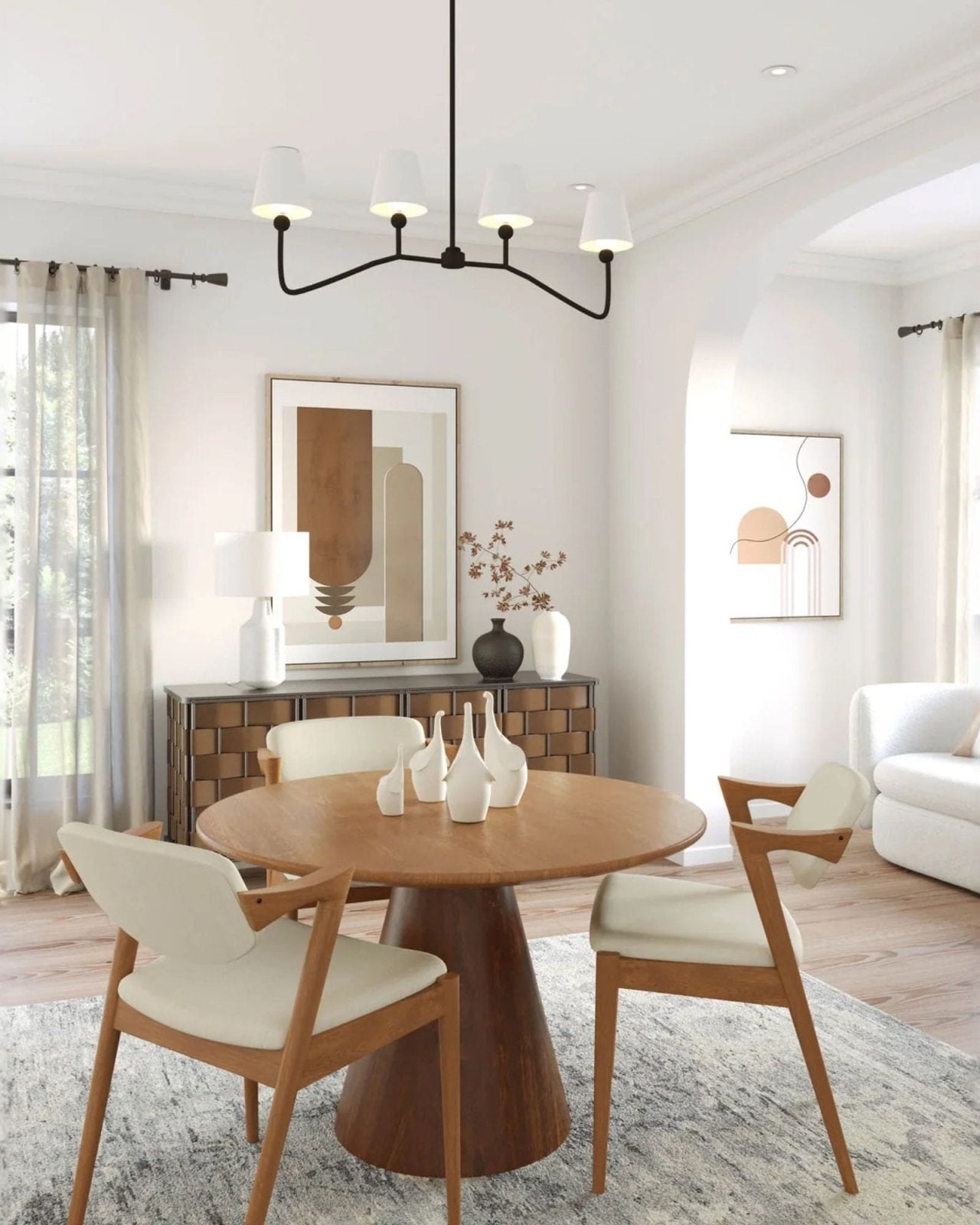 PEYTON DINING TABLE 47" | Stonewaters