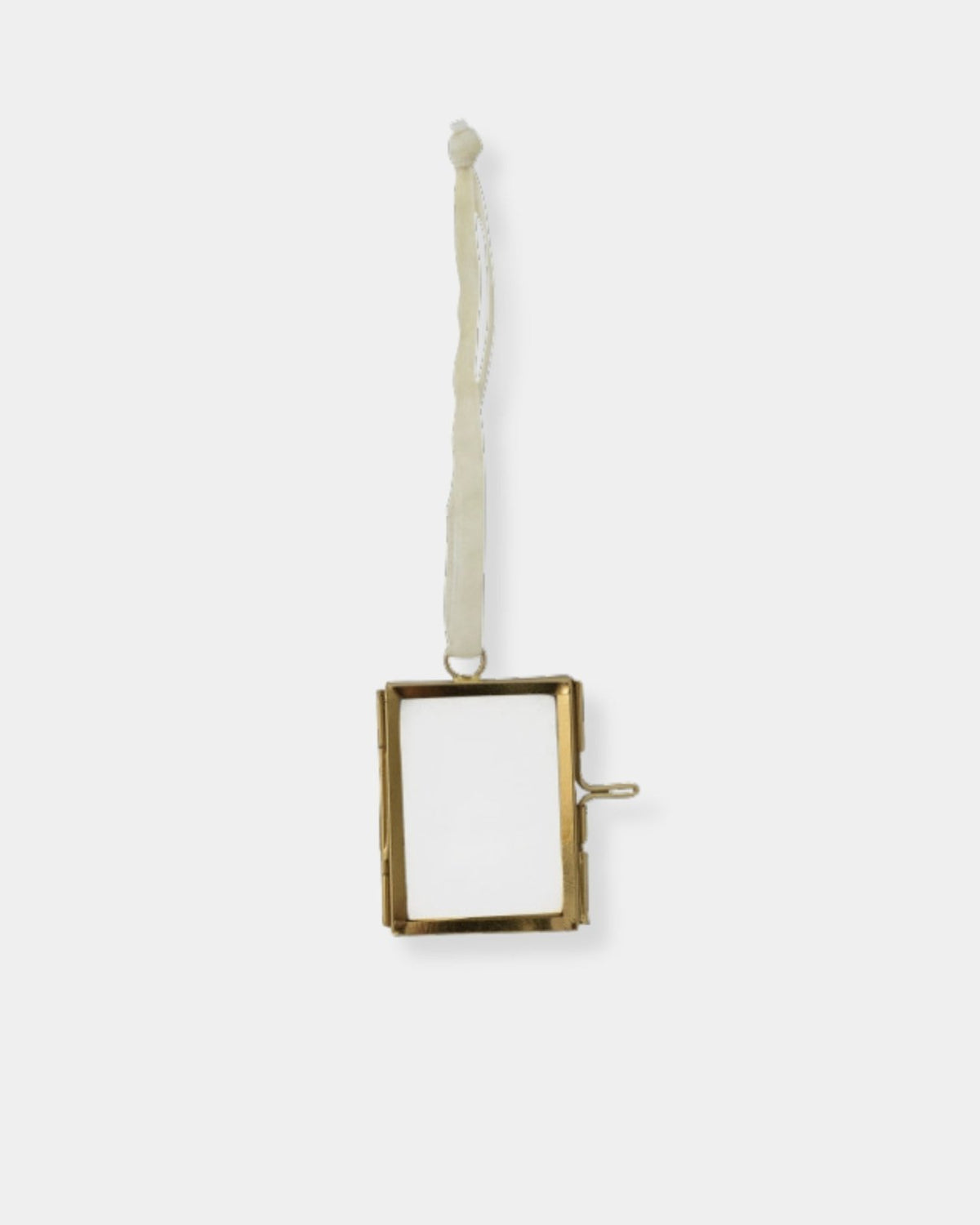 PHOTO FRAME - WHITE VELVET ORNAMENT | Stonewaters