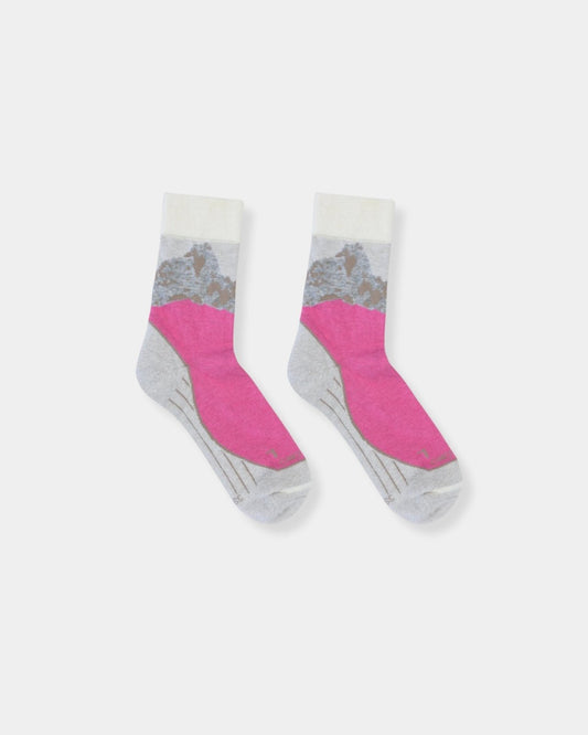 PINK MOUNTAIN - ALPACA SOCK | Stonewaters