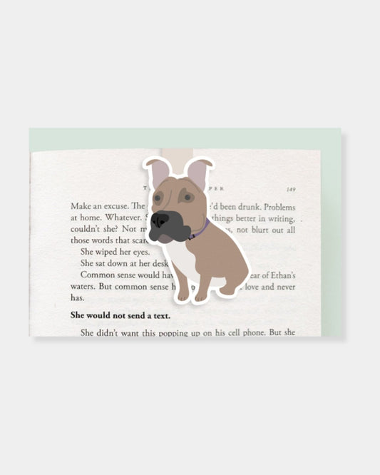 PIT BULL BOOKMARK | Stonewaters