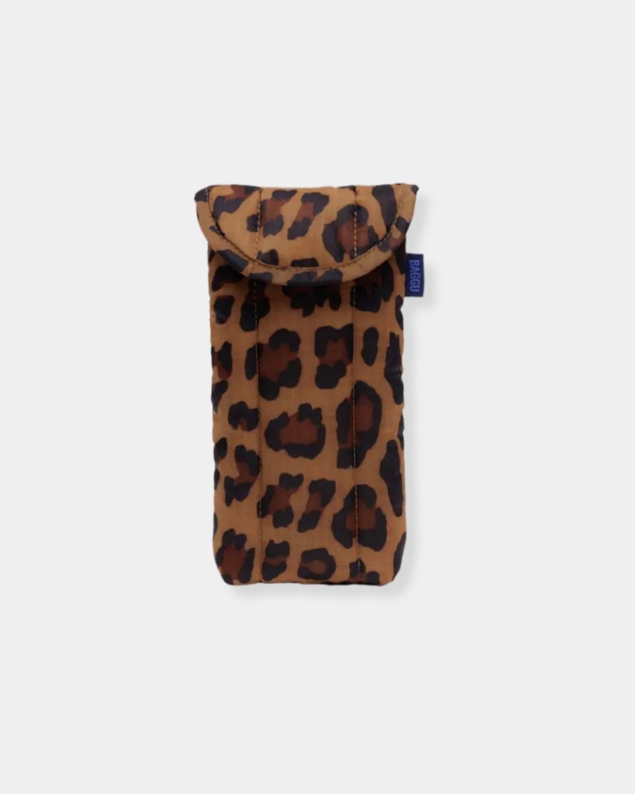 PUFFY GLASSES SLEEVE - LEOPARD | Stonewaters