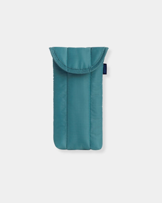 PUFFY GLASSES SLEEVE - PEACOCK | Stonewaters