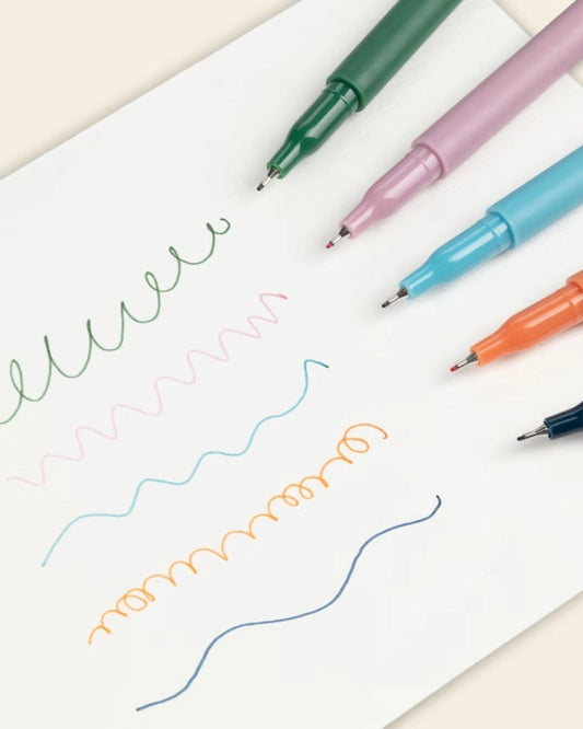 QUINTET FINELINERS - HIGH ENERGY SET OF 5 | Stonewaters