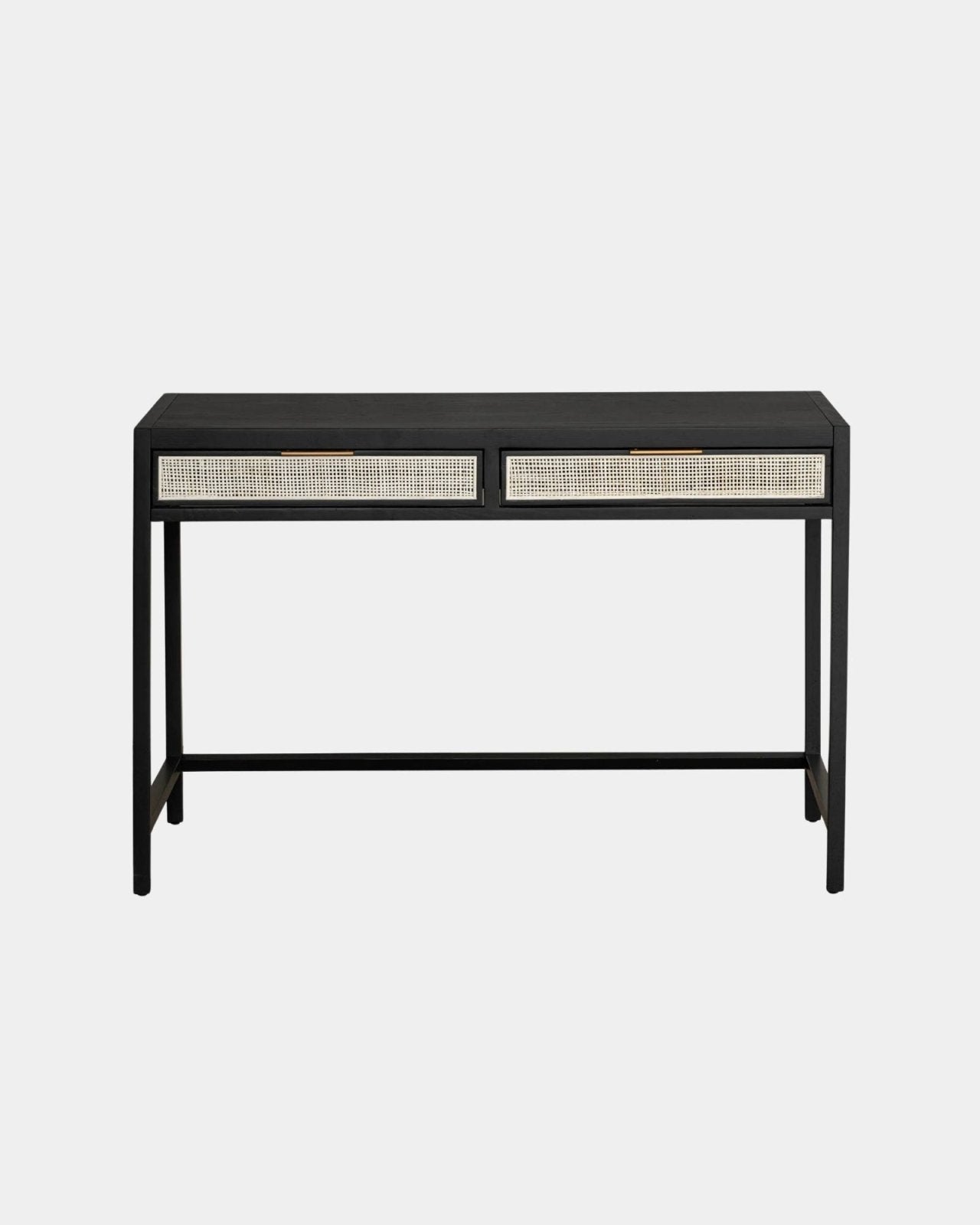 RATTAN DESK - EBONY | Stonewaters