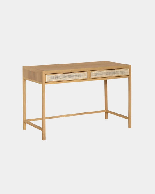 RATTAN DESK - NATURAL | Stonewaters