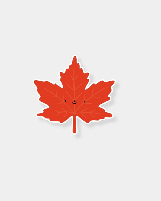 RED MAPLE - STICKER | Stonewaters