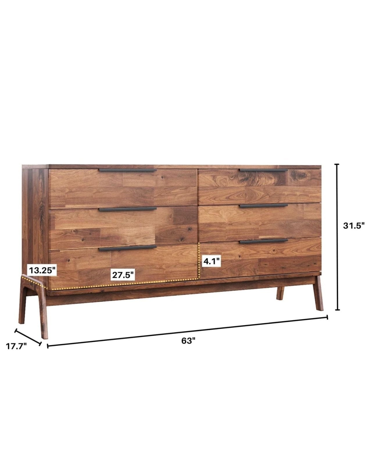 REMIX 6-DRAWER DRESSER | Stonewaters