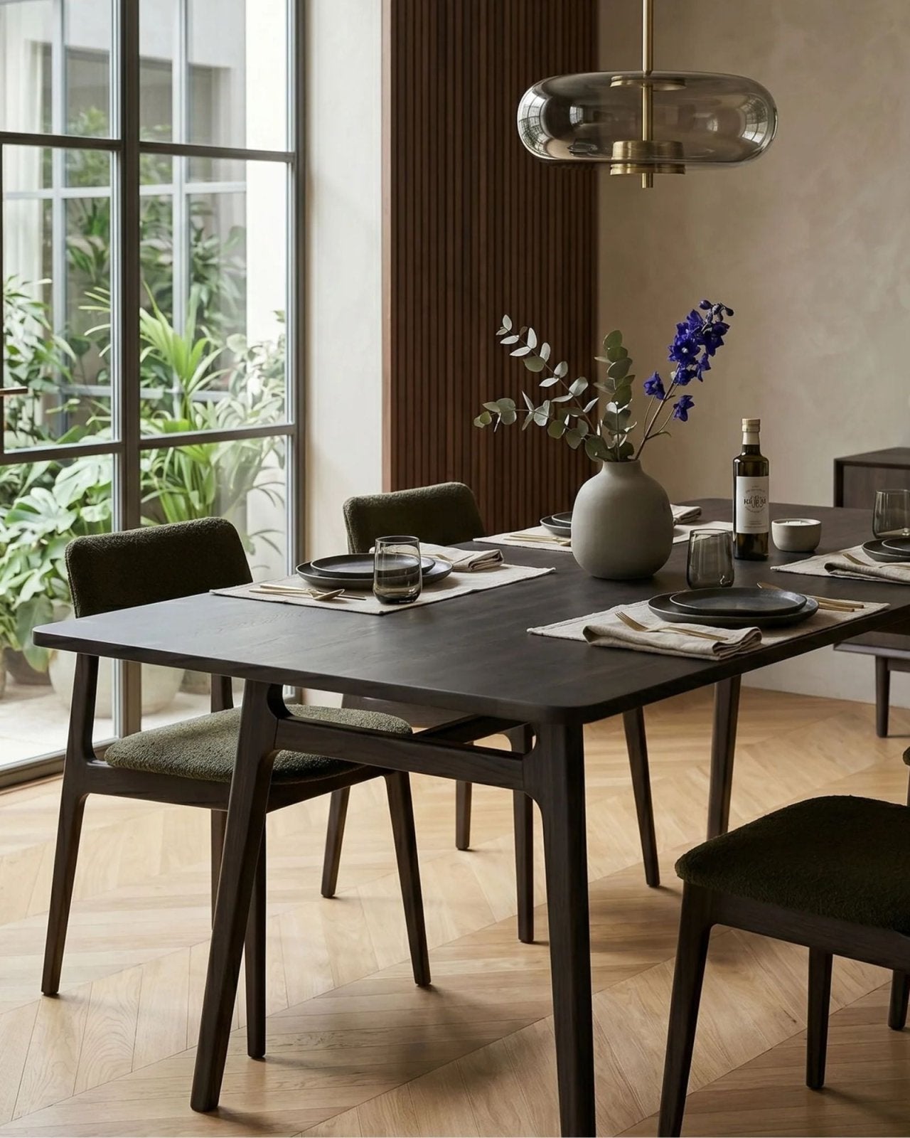 REMIX DINING TABLE 71" - ANTIQUE BLACK | Stonewaters