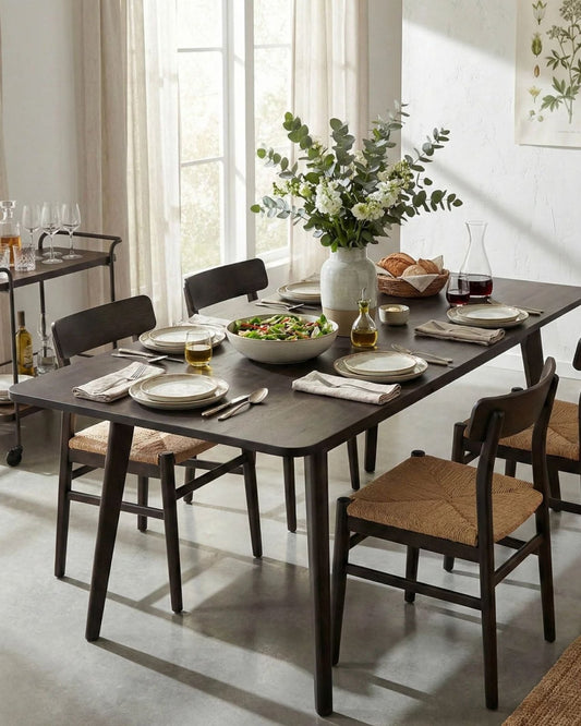 REMIX EXTENSION DINING TABLE 70/86 - ANTIQUE BLACK | Stonewaters
