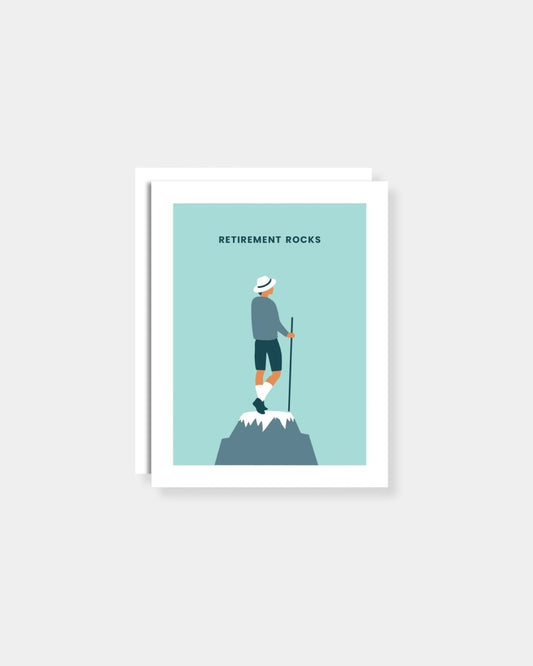 RETIREMENT ROCKS - CARD | Stonewaters