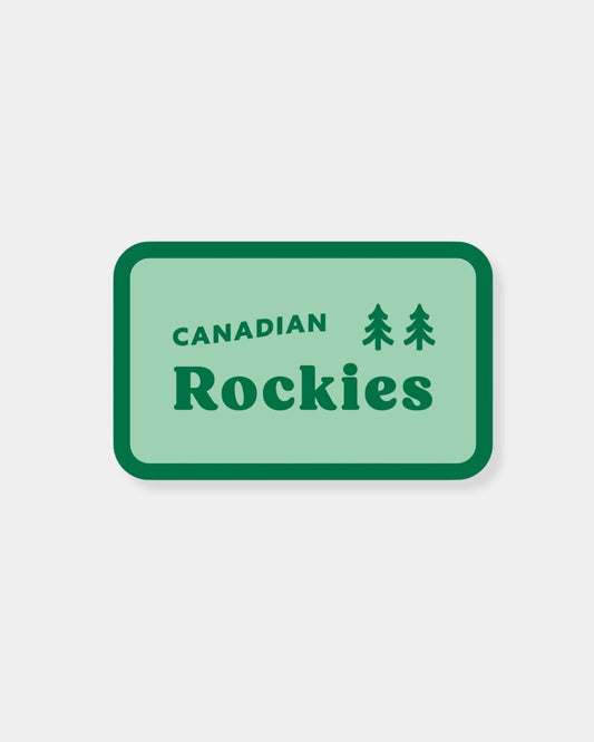 ROCKIES LOGO GREEN STICKER | Stonewaters