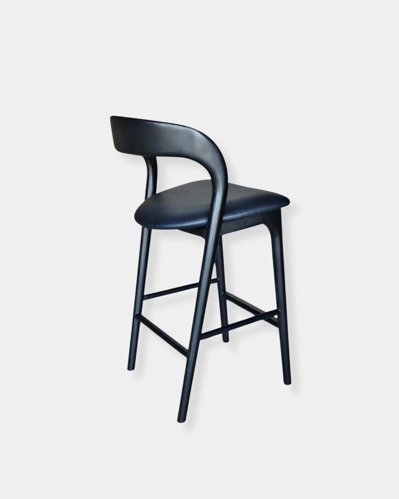 ROTONDO COUNTER STOOL - BLACK | Stonewaters