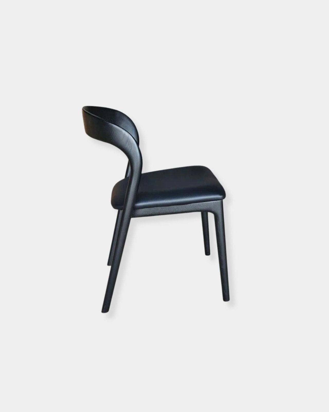 ROTONDO DINING CHAIR - BLACK | Stonewaters
