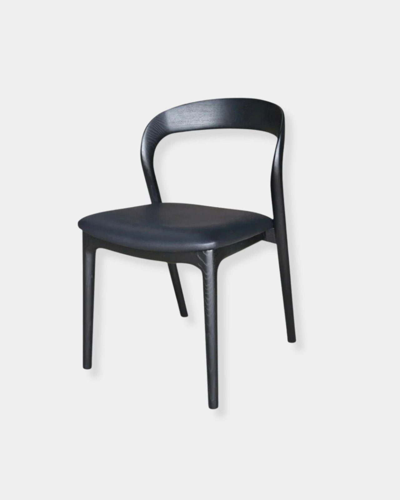 ROTONDO DINING CHAIR - BLACK | Stonewaters