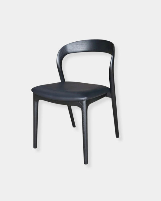 ROTONDO DINING CHAIR - BLACK | Stonewaters