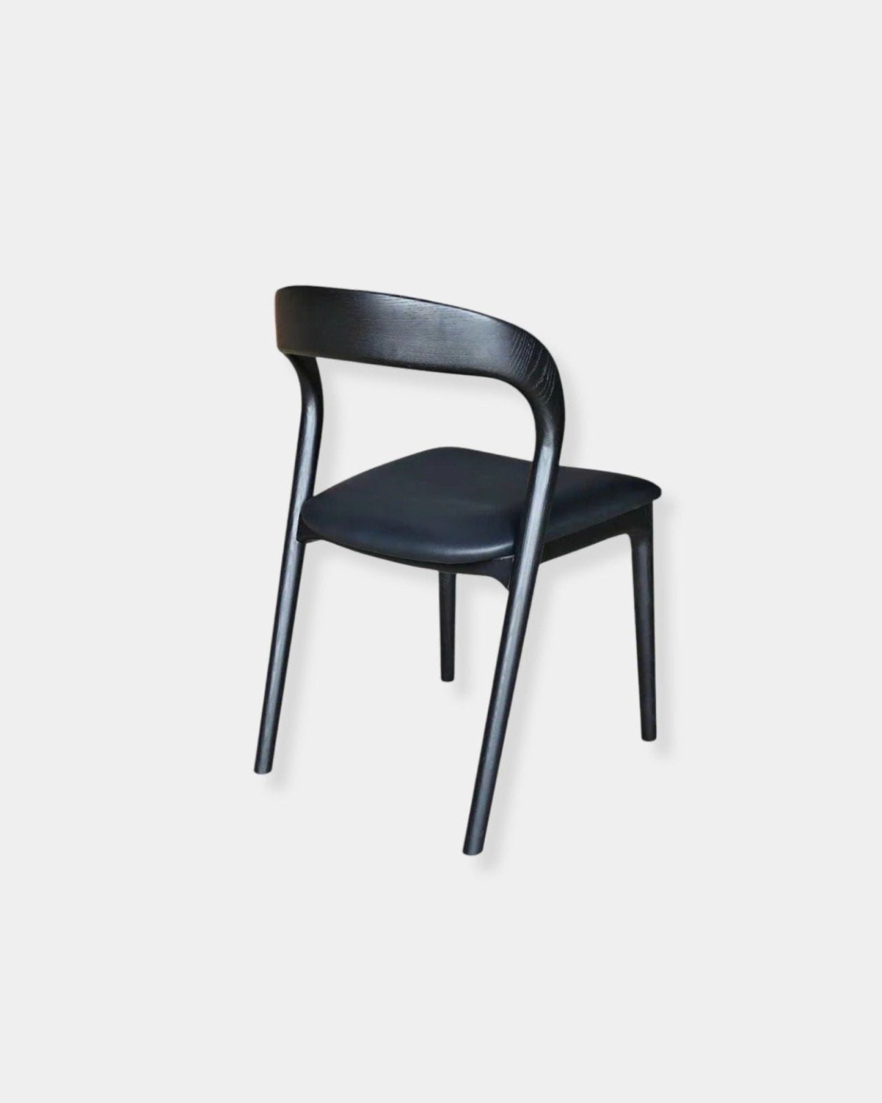 ROTONDO DINING CHAIR - BLACK | Stonewaters