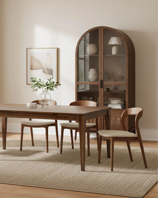 ROTONDO DINING CHAIR - WALNUT | Stonewaters
