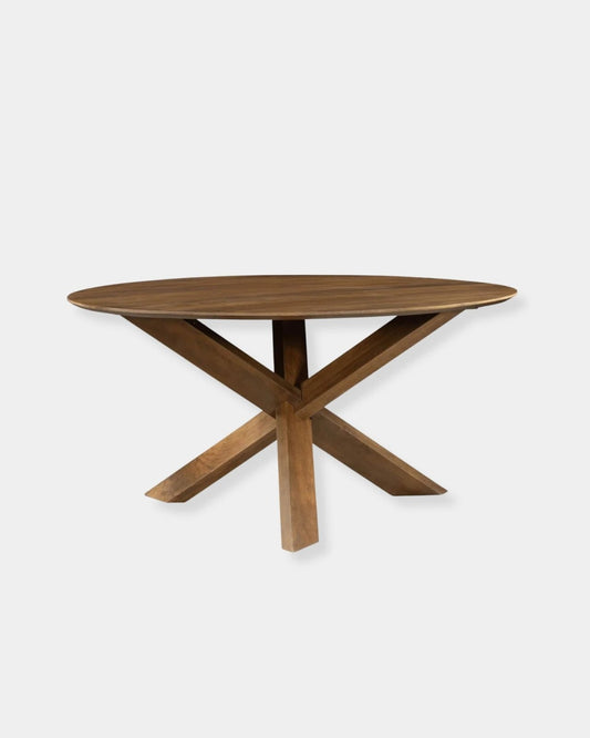 ROUND 3-LEGGED DINING TABLE 60" | Stonewaters