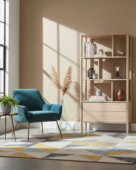 RUNWAY BOOKCASE - LIGHT OAK | Stonewaters