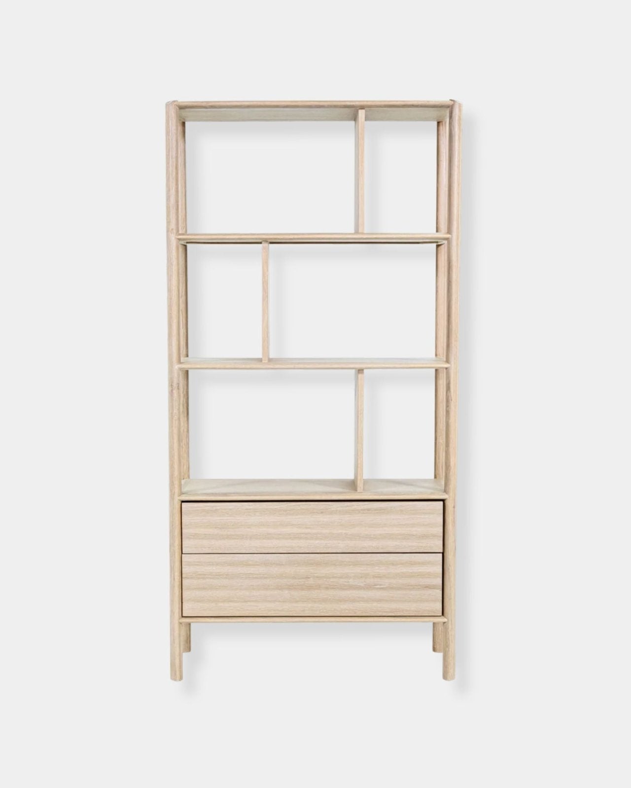 RUNWAY BOOKCASE - LIGHT OAK | Stonewaters