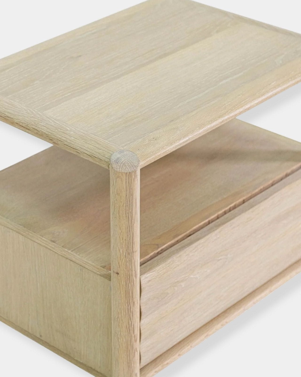 RUNWAY NIGHTSTAND - LIGHT OAK | Stonewaters