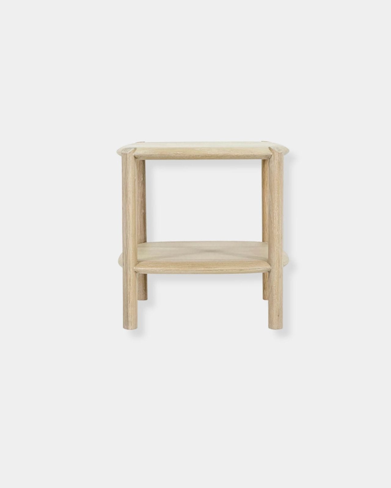 RUNWAY SIDE TABLE - LIGHT OAK | Stonewaters