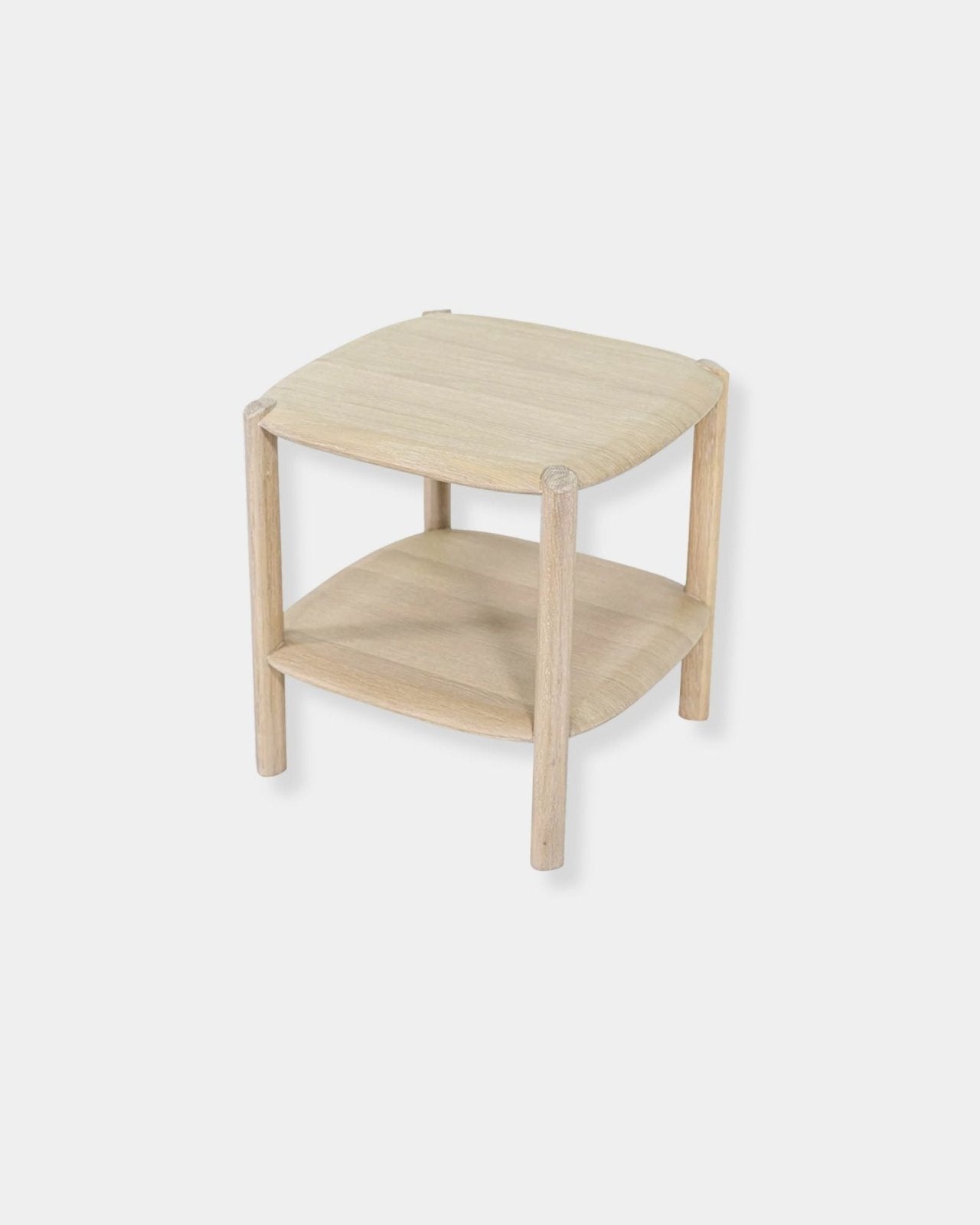 RUNWAY SIDE TABLE - LIGHT OAK | Stonewaters