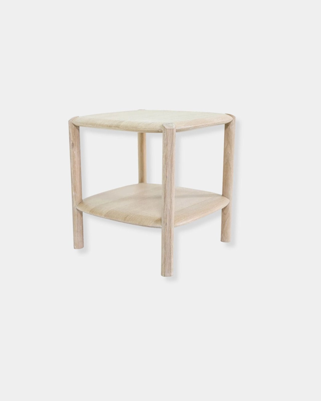 RUNWAY SIDE TABLE - LIGHT OAK | Stonewaters
