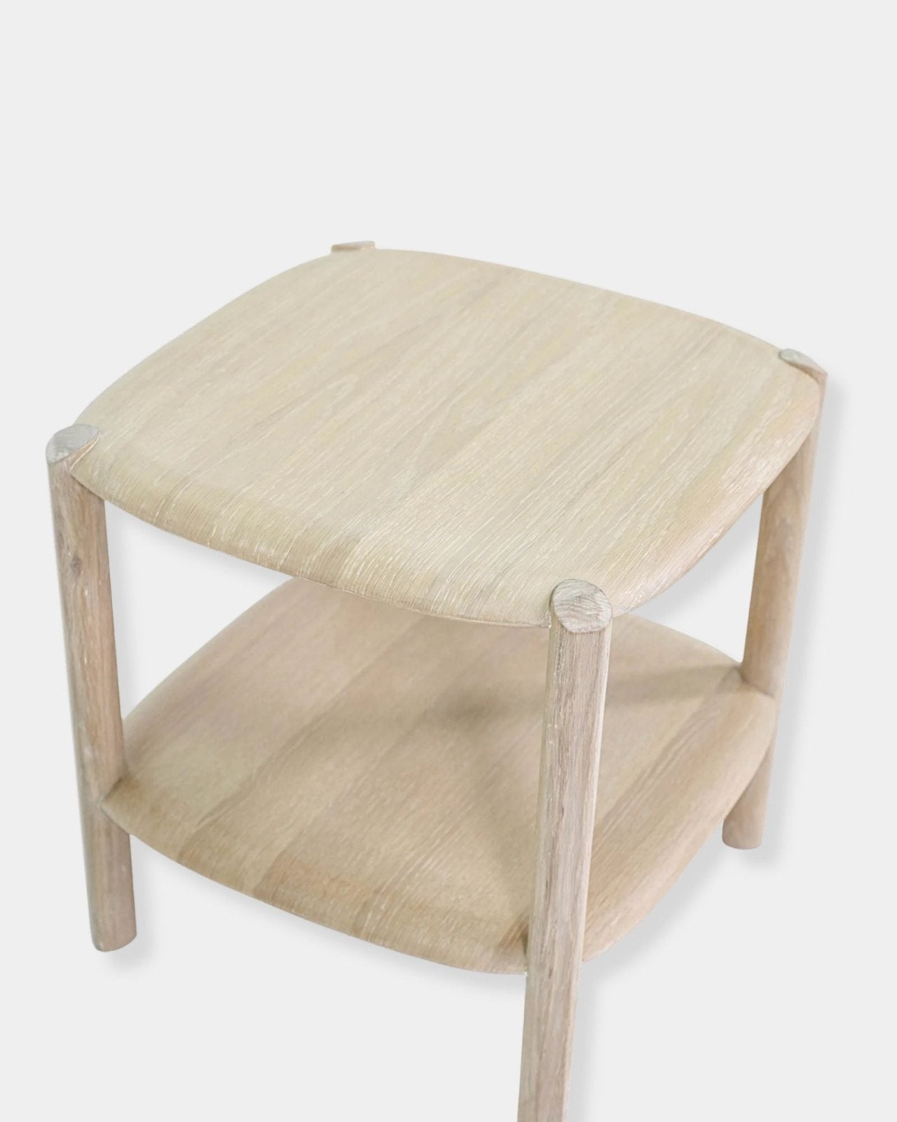 RUNWAY SIDE TABLE - LIGHT OAK | Stonewaters