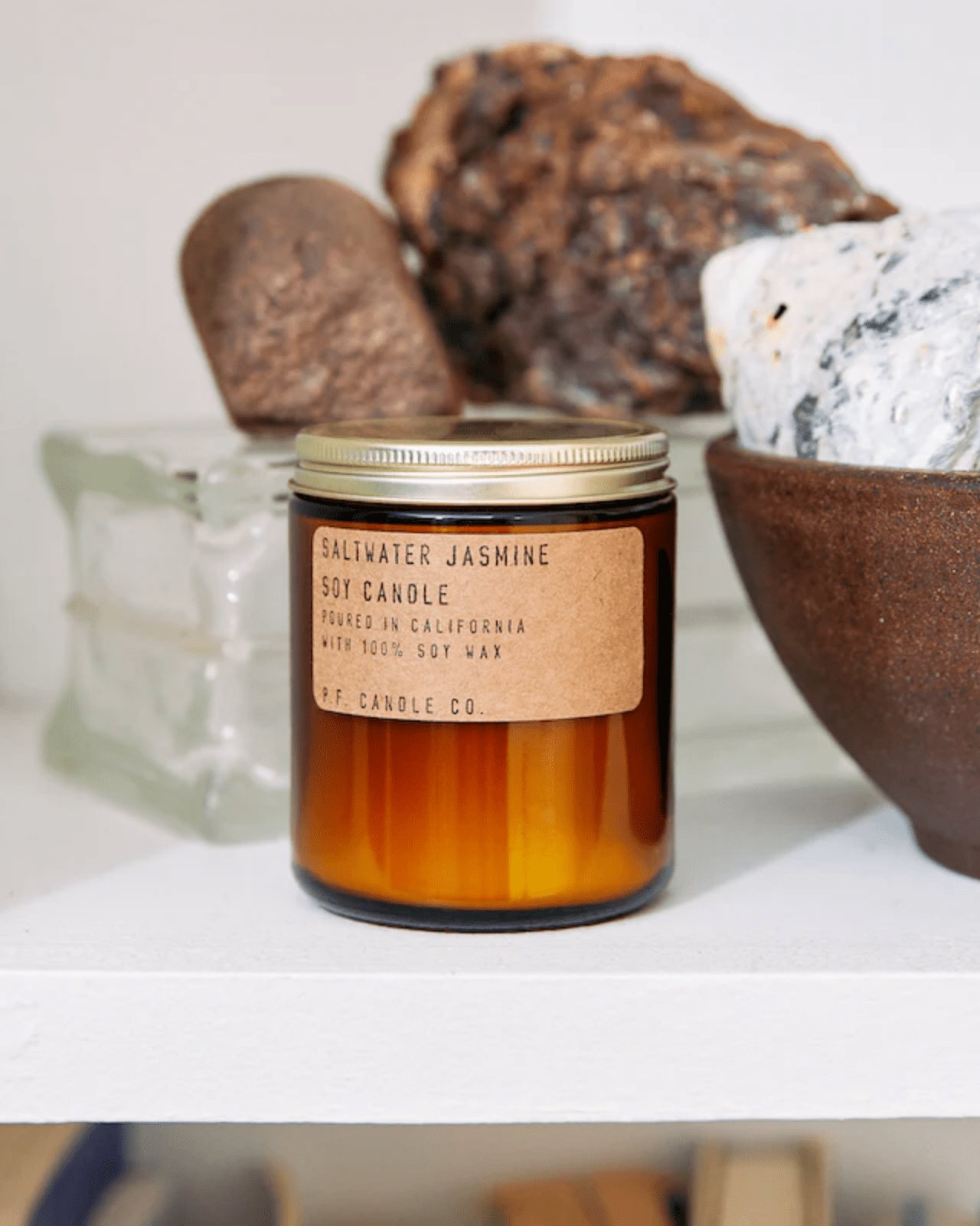 SALTWATER JASMINE 7.2 OZ - CANDLE | Stonewaters