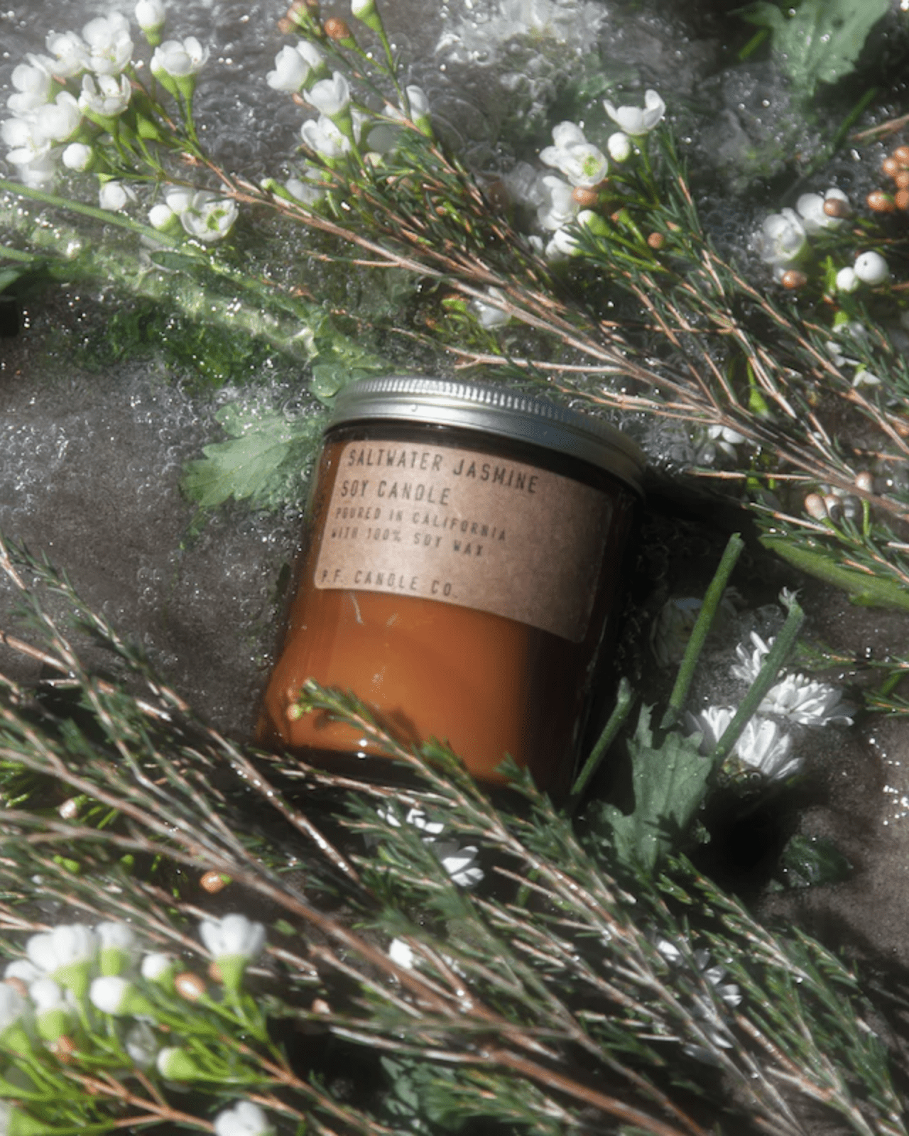 SALTWATER JASMINE 7.2 OZ - CANDLE | Stonewaters