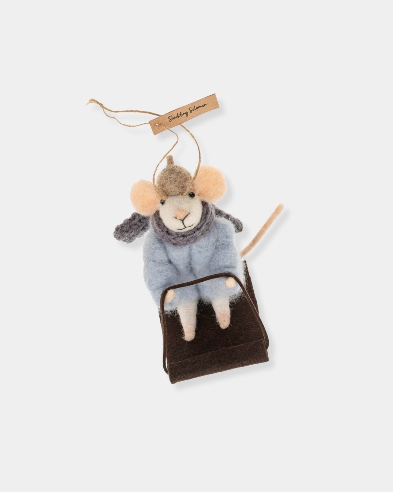 SLEDDING SOLOMAN ORNAMENT | Stonewaters